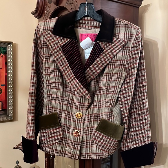 Christian Lacroix wool blazer